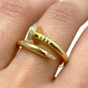 Cartier Nail Ring With Ad Stone