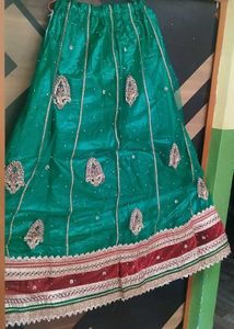 Beautiful Emerald Green Lehenga