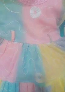 Pastel Rainbow Frock