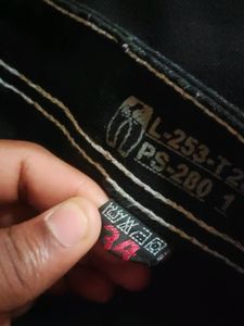 Jet Black Trending Baggy Pants
