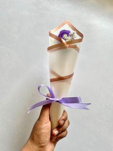 Satin Ribbon Rose Bouquet