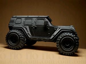 4x4 Off Road Car Model 3d Printed