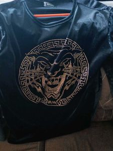 Velvet partywear T-shirt
