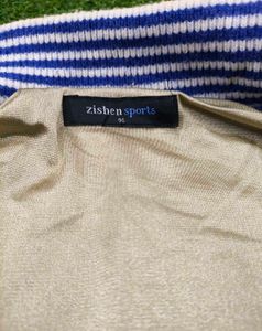 Stylish Blue Sleeveless Jacket