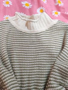 Striped Knit Sweater