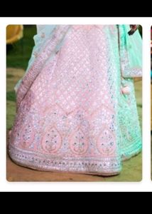 Elegant Light Pink Lehenga