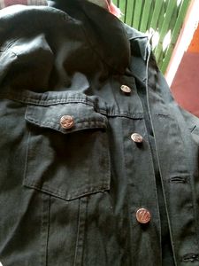 Denim Jacket 🧥 Black
