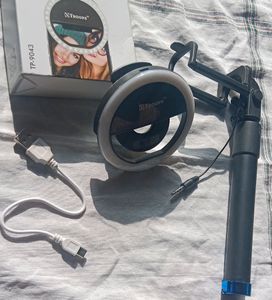 Selfie Ring Light With Selfiestik