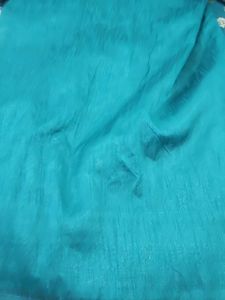 Elegant Blue Banarasi Silk Saree With Blouse  New