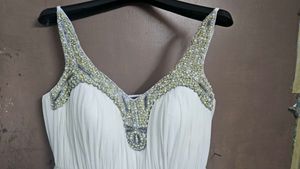 White Formal Gown