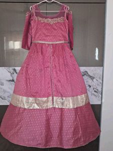 Pink Ethnic Gown