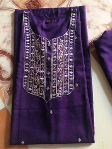 Beautiful Suit With Pant And Dupatta