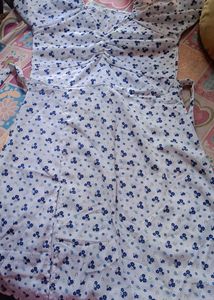 Floral Print Mini Dress