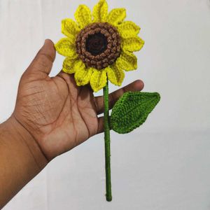 Handmade Crochet Sunflower