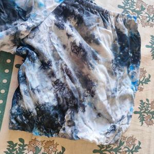 Tie-Dye Ruffle Top