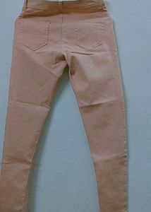 Pastel Pink Denim Jeans from FBB