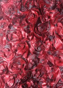 Maroon Floral Party Dress