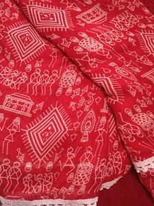 New Grorgette Saree With Blouse