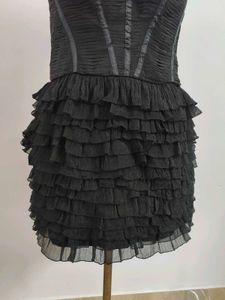 Black  Ruffle Dress