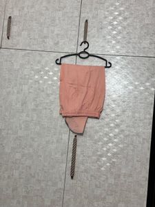 Elegant Peach Kurta Suit Set
