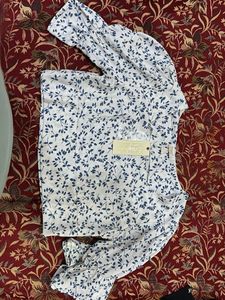 Berrylush Floral Print Crop Top