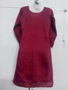 Elegant Maroon Kurta