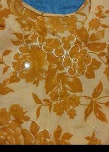 Floral Salwar Kameez Suit With Duppata