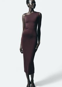 Zara Dress With Metal Applique