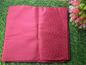 Red &amp; maroon blouse Material