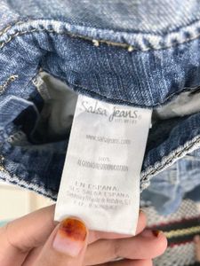 Vintage Denim Overall Short Dress C