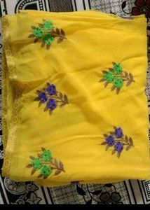 Yellow Saree