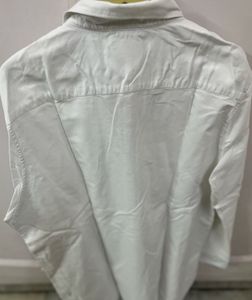 Arrow Purple Shirt and splash white plain shir