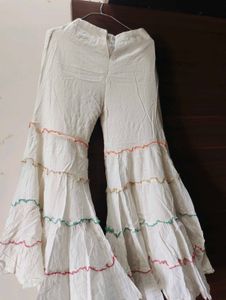 Off White Sharara Set