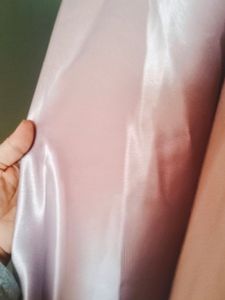 Plus Size Satin Cape Gown