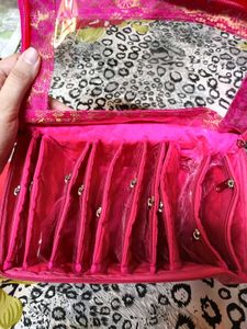 Satin Jewellery Storage Box