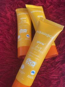 Glow Dewey Sunscreen SPF 50 3 Tube Set
