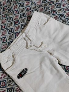 White Jogger Pants