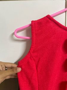 Cute Sleeveless Pink Dress🩷