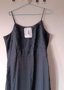 Elegant Black Slip kurti