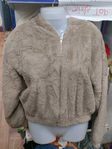 Cozy Faux Fur Bomber Jacket
