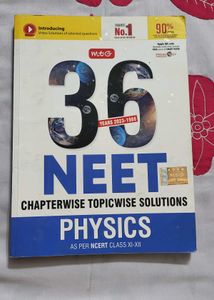MTG neet 36 years PYQ (Physics)