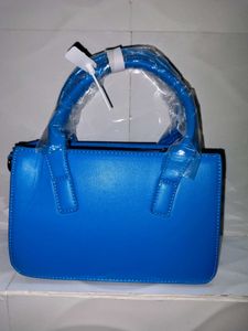 Allen Solly Blue Small Handbag