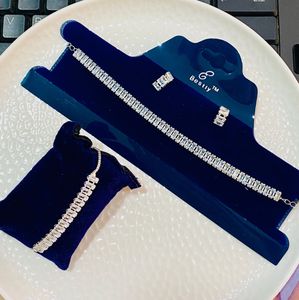 Elegant Crystal Jewelry Set
