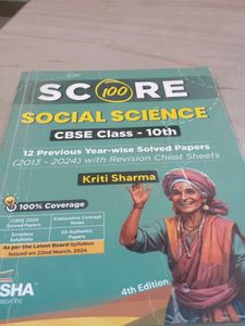 Class 10 CBSE  SOCIAL SCIENCE 12 PYQ PAPERS AND CH