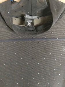 Black Neted Top