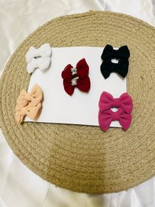 Combo Cute Pair Bow Clips