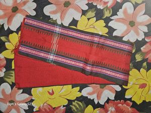 Red Cotton Gamchha (Towel)