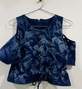 Denim Top