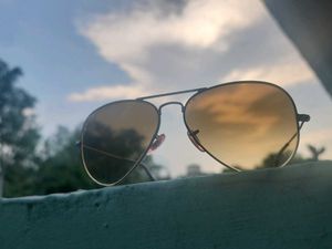 Ray-Ban Aviator Sunglasses Olive Green Shade