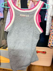 Gray Tank Top